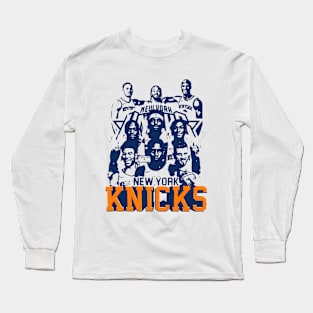 Blue Vintage Knicks SLAM //// NY Vintage Long Sleeve T-Shirt